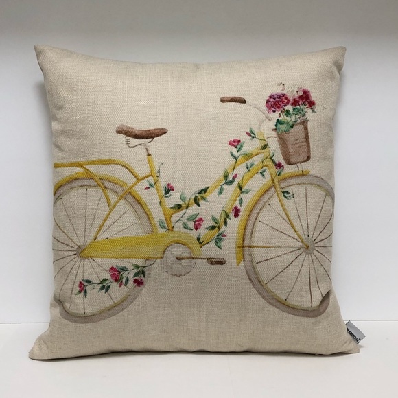Other - Bicycle Decorative Pillow